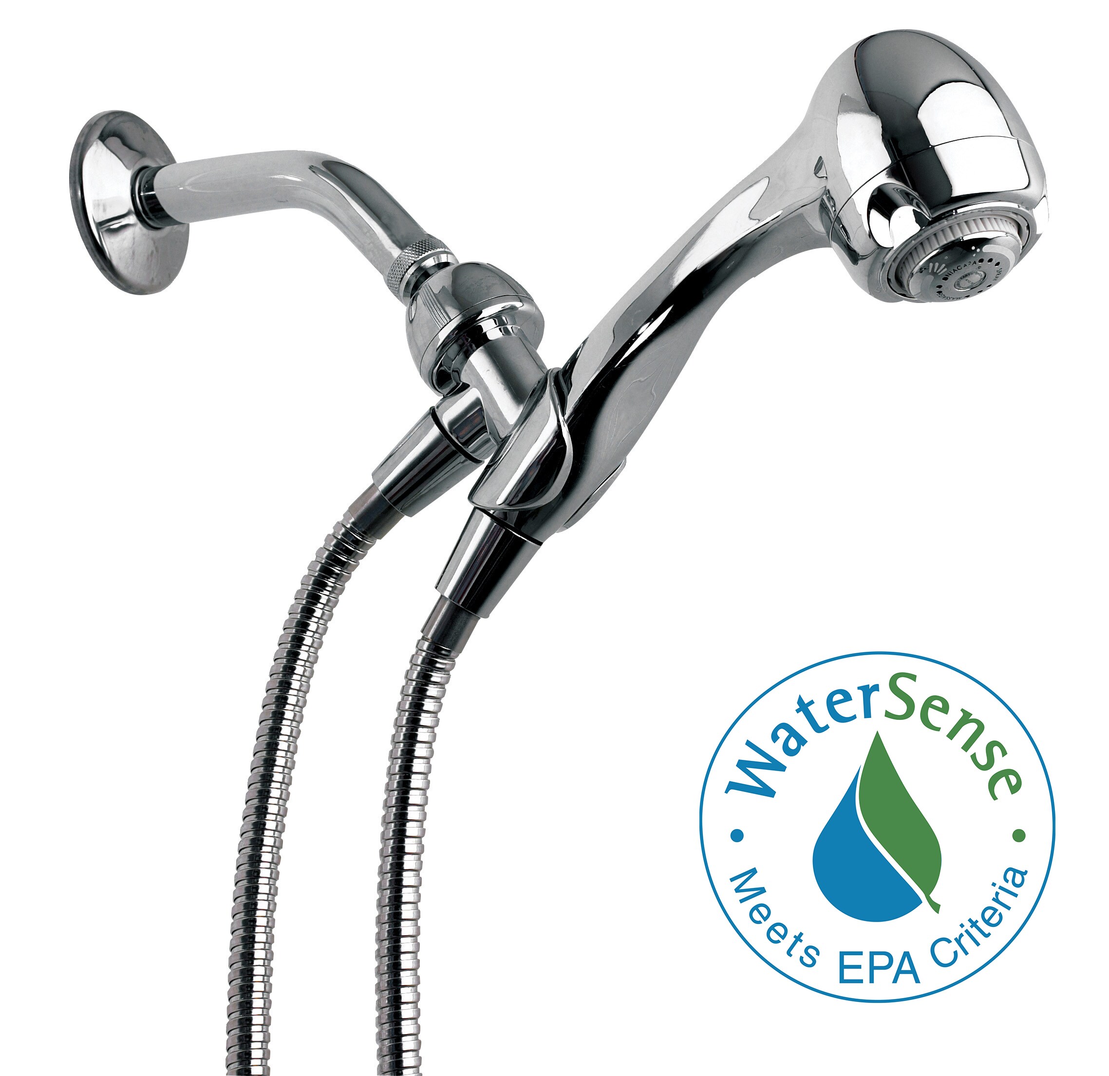 Niagara Conservation Earth 1.5-GPM Chrome Handheld Shower (12-Pack) 1.5-GPM (5.7-LPM)