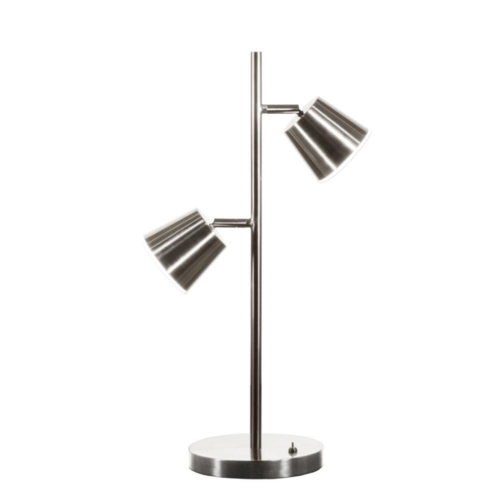 satin stick table lamp