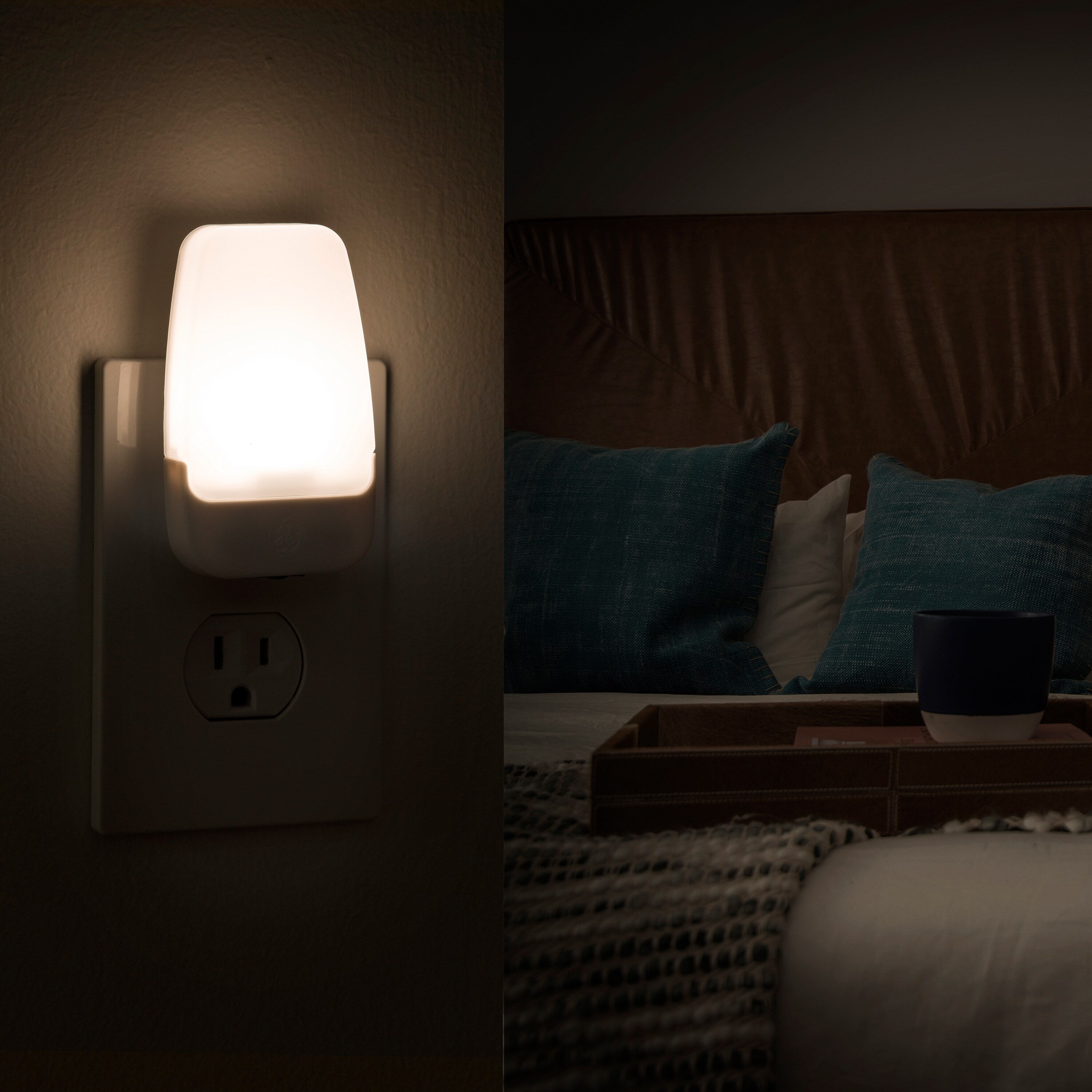 LED Night Light 2 Pack Night Lights Plug in Walls with Dusk to Dawn Sleep Safe 