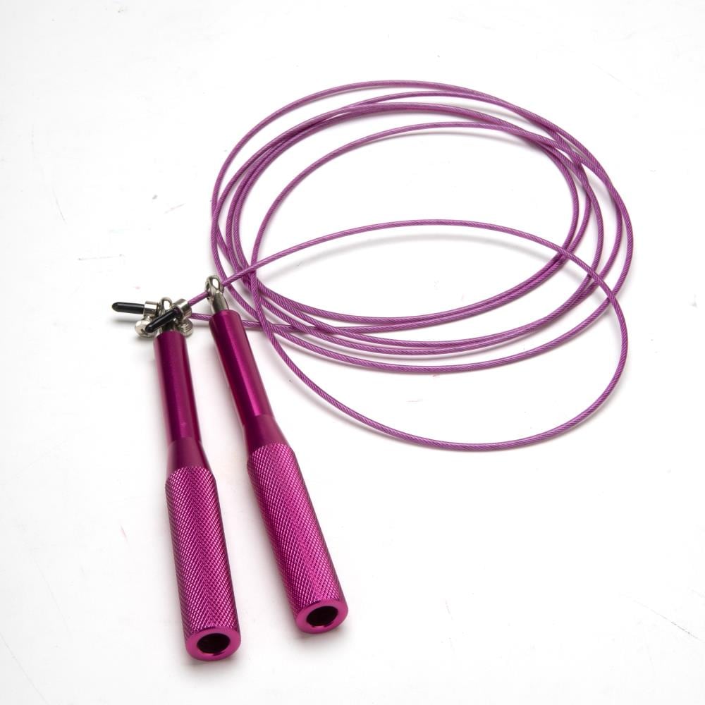 PRO WEIGHTED SPEED CABLE SKIPPING JUMPING ROPE BOXING MMA FITNESS GYM JUMP 