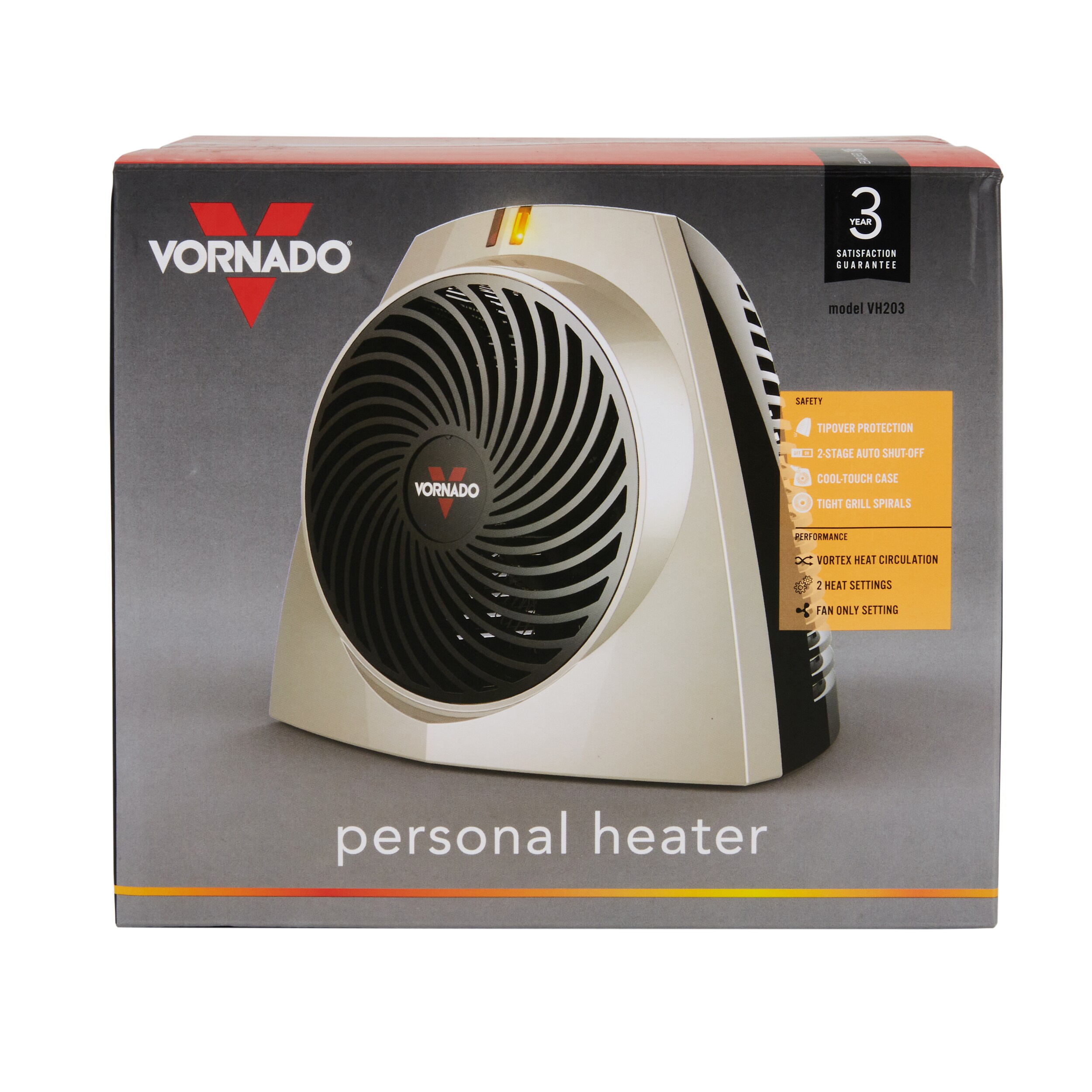 Vornado VH203 Personal Heater & Gold-Compact Cool Touch Electric 