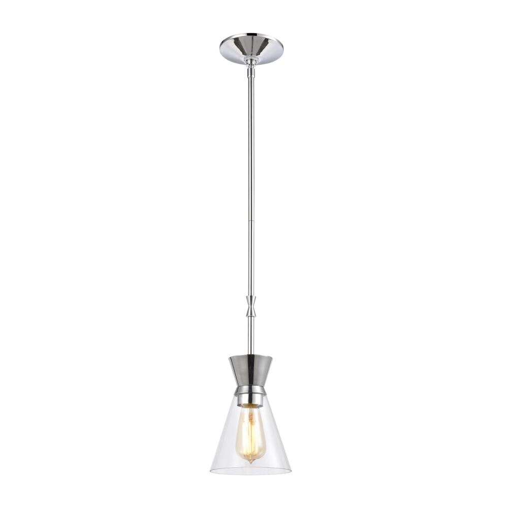 monroe glass pendant light