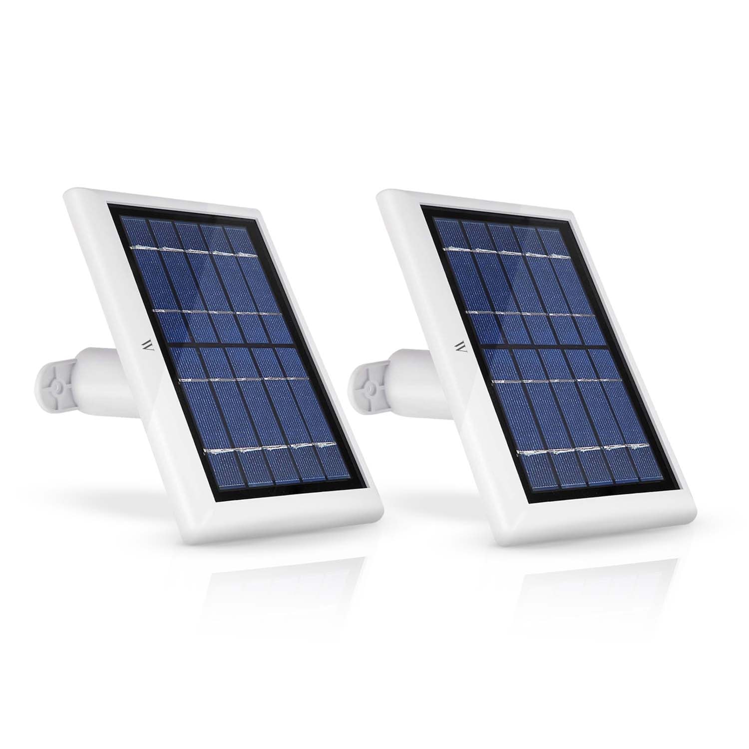 iTODOS 2 Pack Solar Panel Compatible with Arlo Pro 2 11.8Ft Outdoor Power Charging Cable and Adjustable Mount,Not for Arlo Ultra and Arlo Pro3 Black 