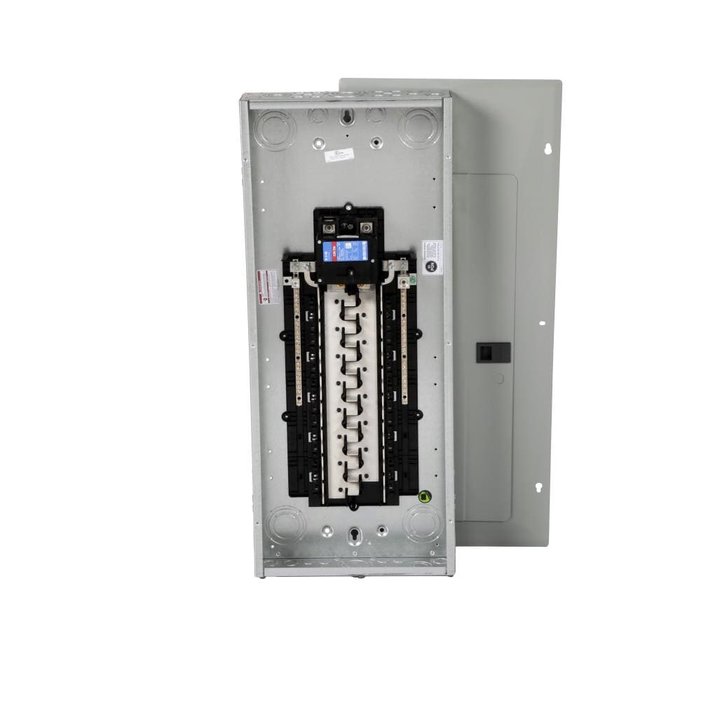 Circuit Breaker 30-Space 60-Circuit Indoor Main Panel Box Load Center With Cover 