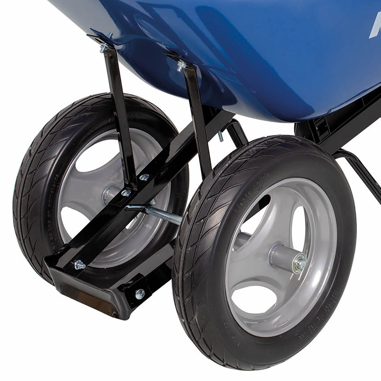 Kobalt 7-cu ft Steel Wheelbarrow with Flat-Free Tire