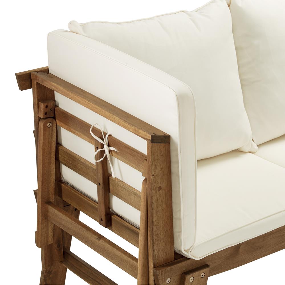 White SEI Furniture OD1089109 Dolavon Oiutdoor Longue Chair 