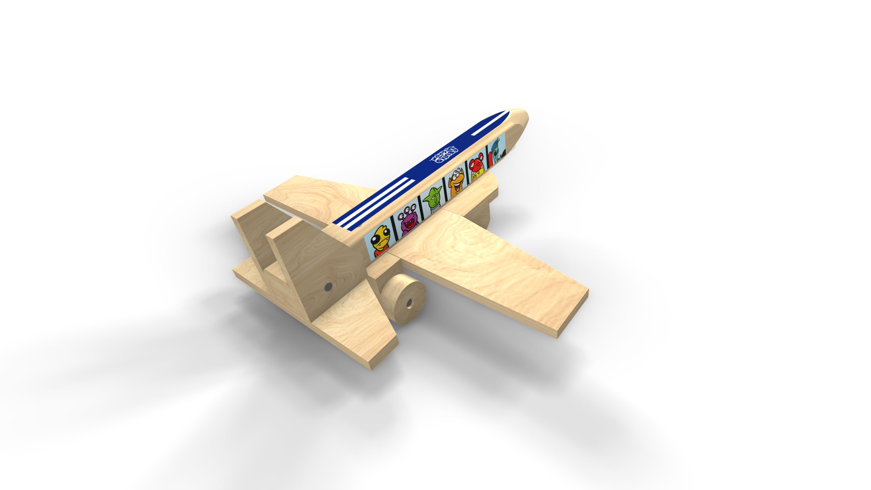 Details about   Gladiator Model Plane wooden build kit for kids by kids 