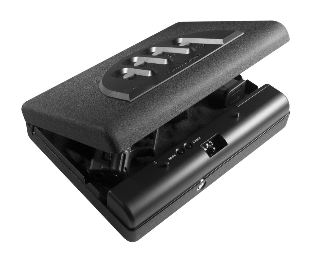 GunVault Microvault Portable Pistol Safe Keypad Entry safe box 
