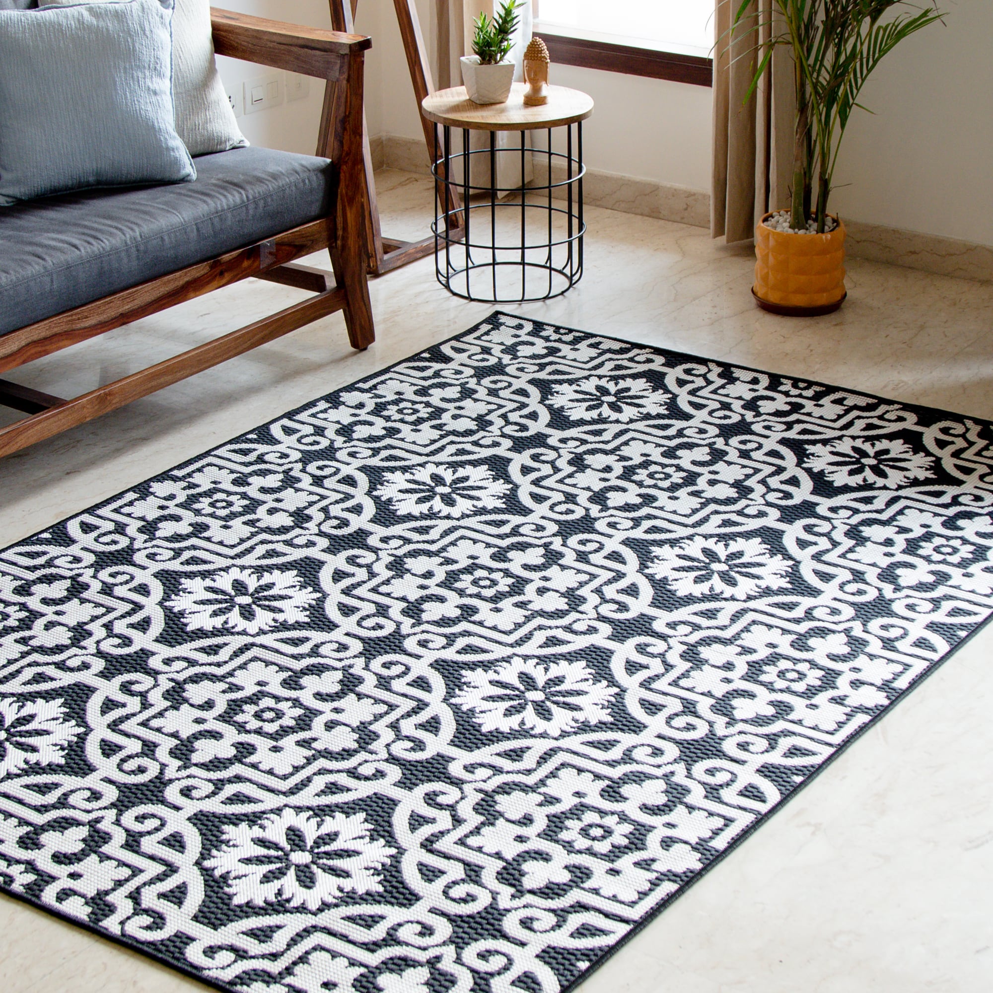 Indian rugs Bedroom rugs Outdoor rugs Hand block printed rugs 5x8 vintage rug Cotton rugs Living room rugs