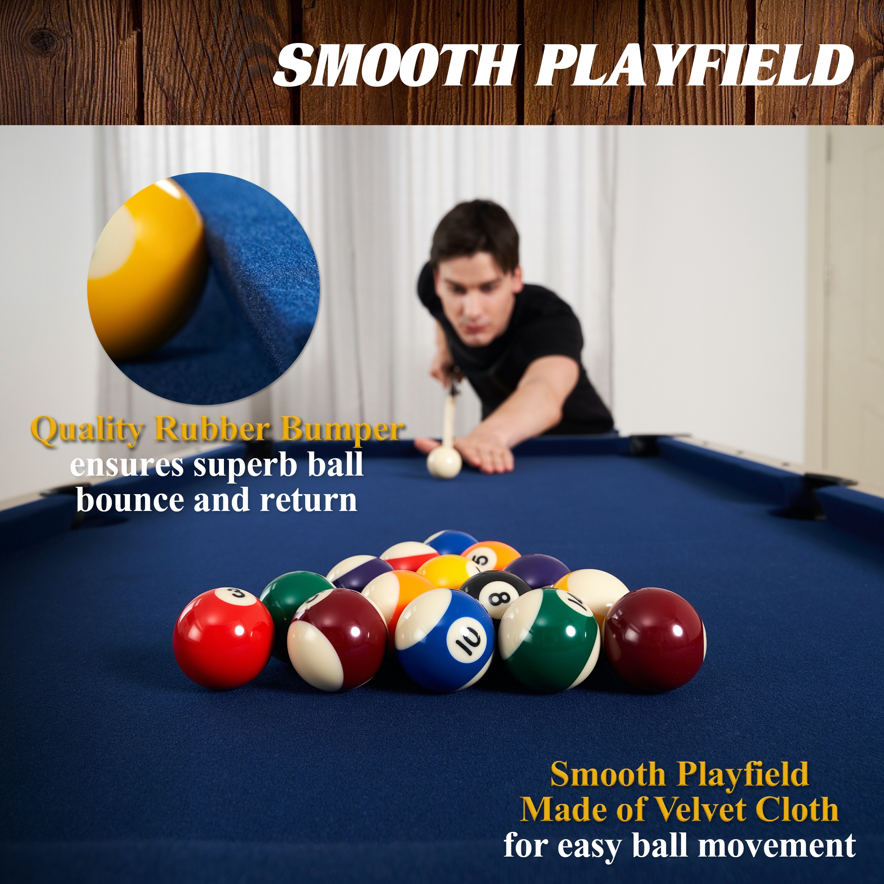 Durable Billiards Snooker Cue Stick Balls Clean Towel Pool Club Accessory 