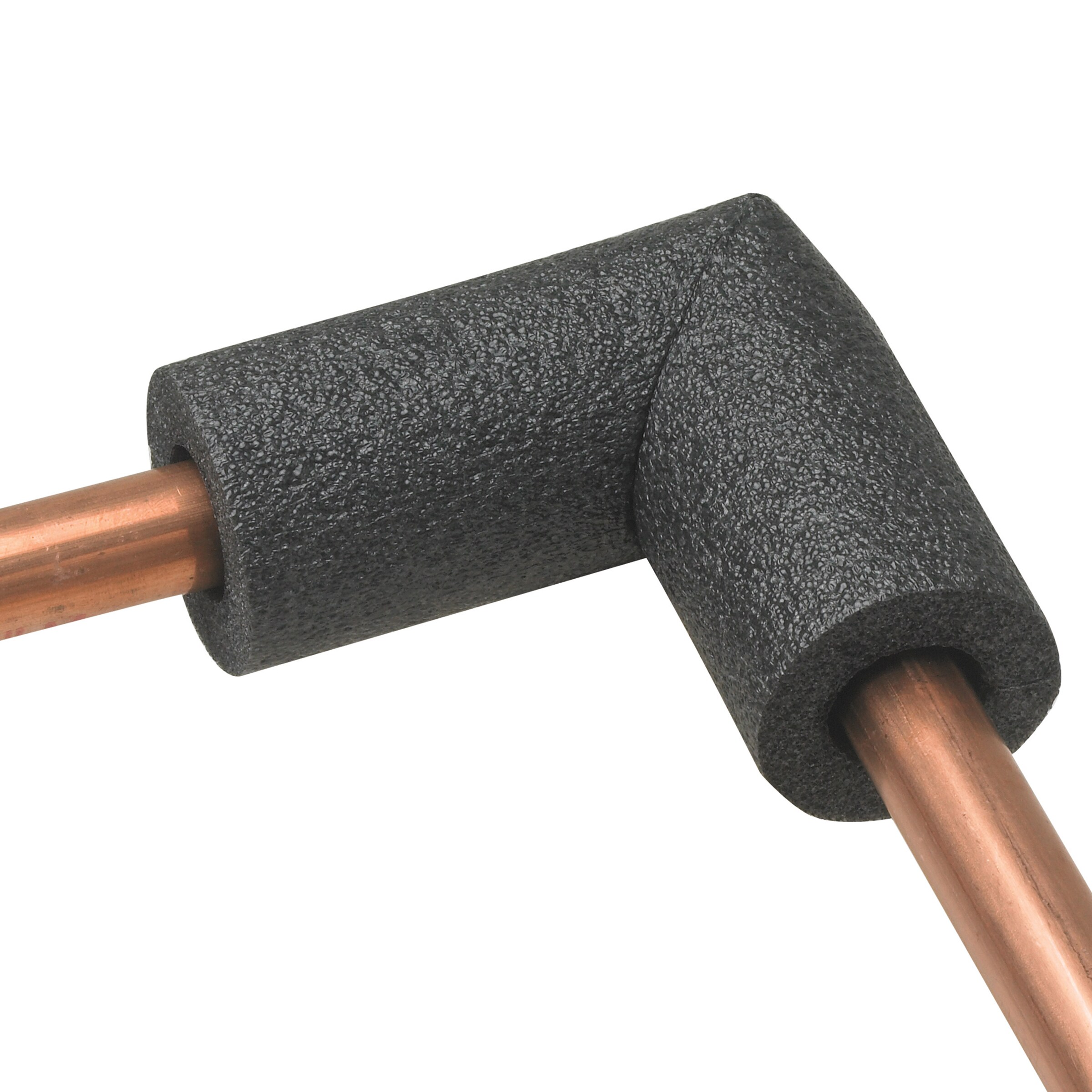 For 1/2-In Gray Polyethylene Foam Copper Pipe Elbow Pipe Insulation 