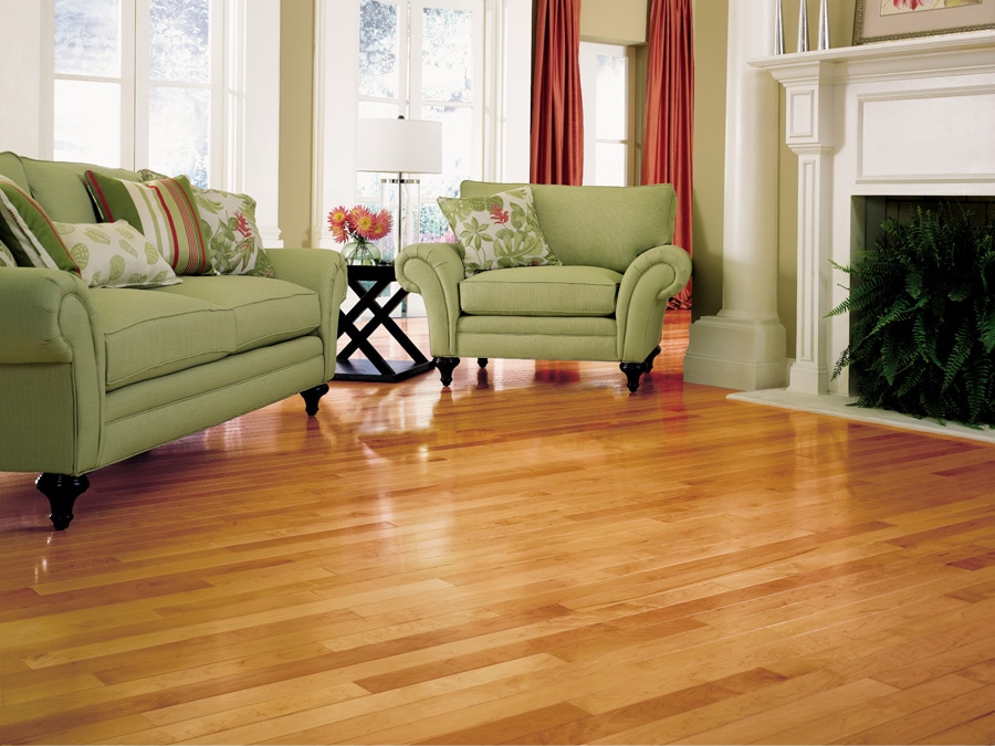 Mullican Flooring Muirfield 3-in Golden Maple Solid Hardwood Flooring ...