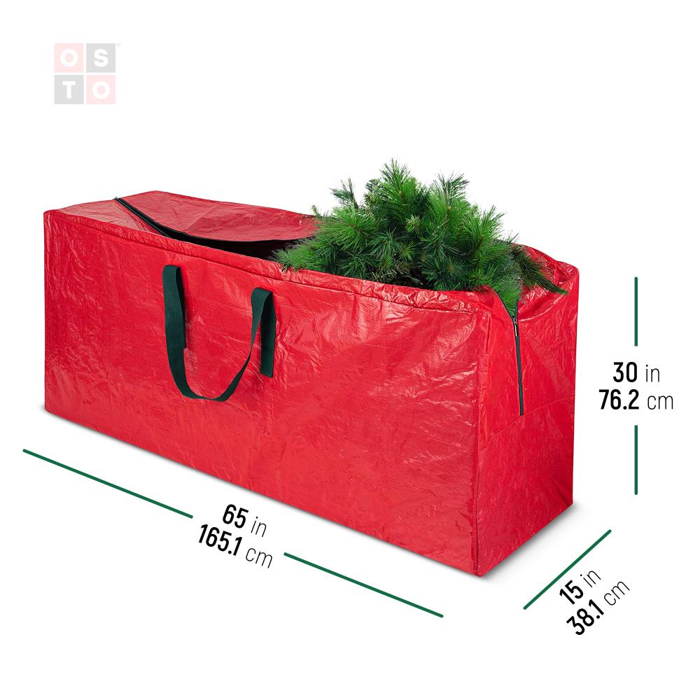Artificial Tree Storage Bag Perfect Xmas Storage Container w/Handles 65”X15”X30” 