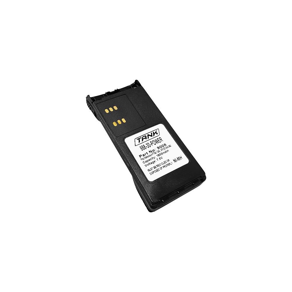 10 HNN9008 HNN9009 1600mAh Ni-Mh Battery for MOTOROLA HT750 GP328 PRO7150, 