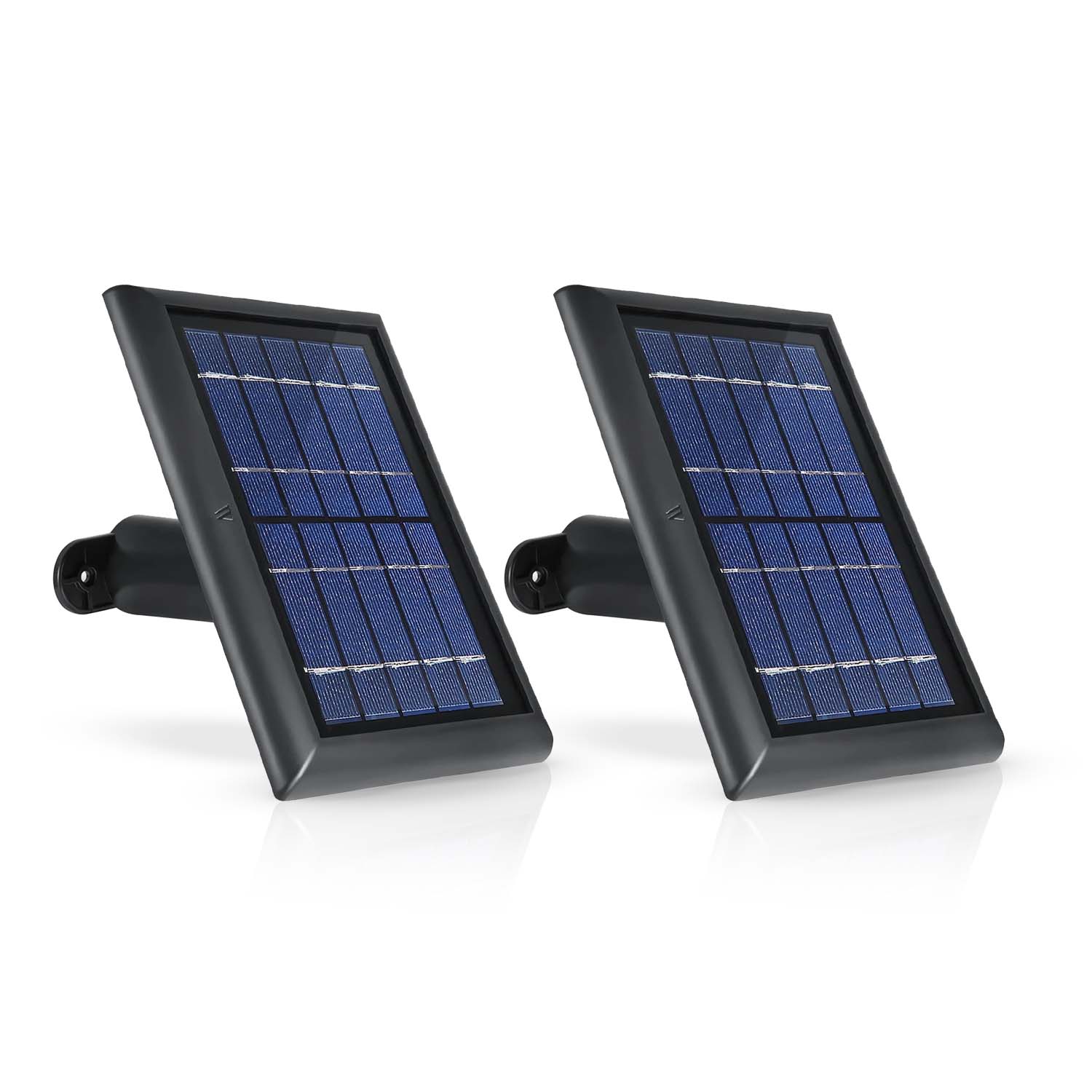 Absurdo Consejo Denso Wasserstein Ring Spotlight Cam and Ring Stick Up Cam Battery Black Solar  Panel (2-Pack) in the Security Camera Accessories department at Lowes.com