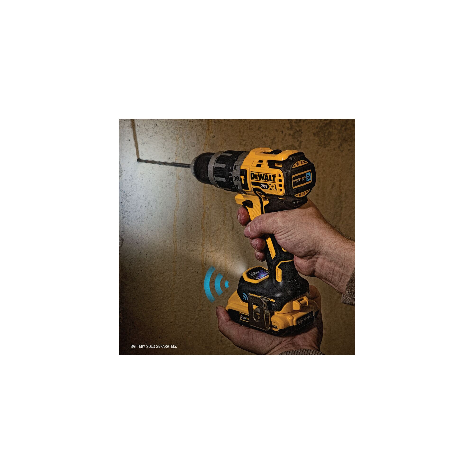 DEWALT XR 1/2-in 20-volt Max-Amp Variable Speed Brushless Cordless Hammer Drill