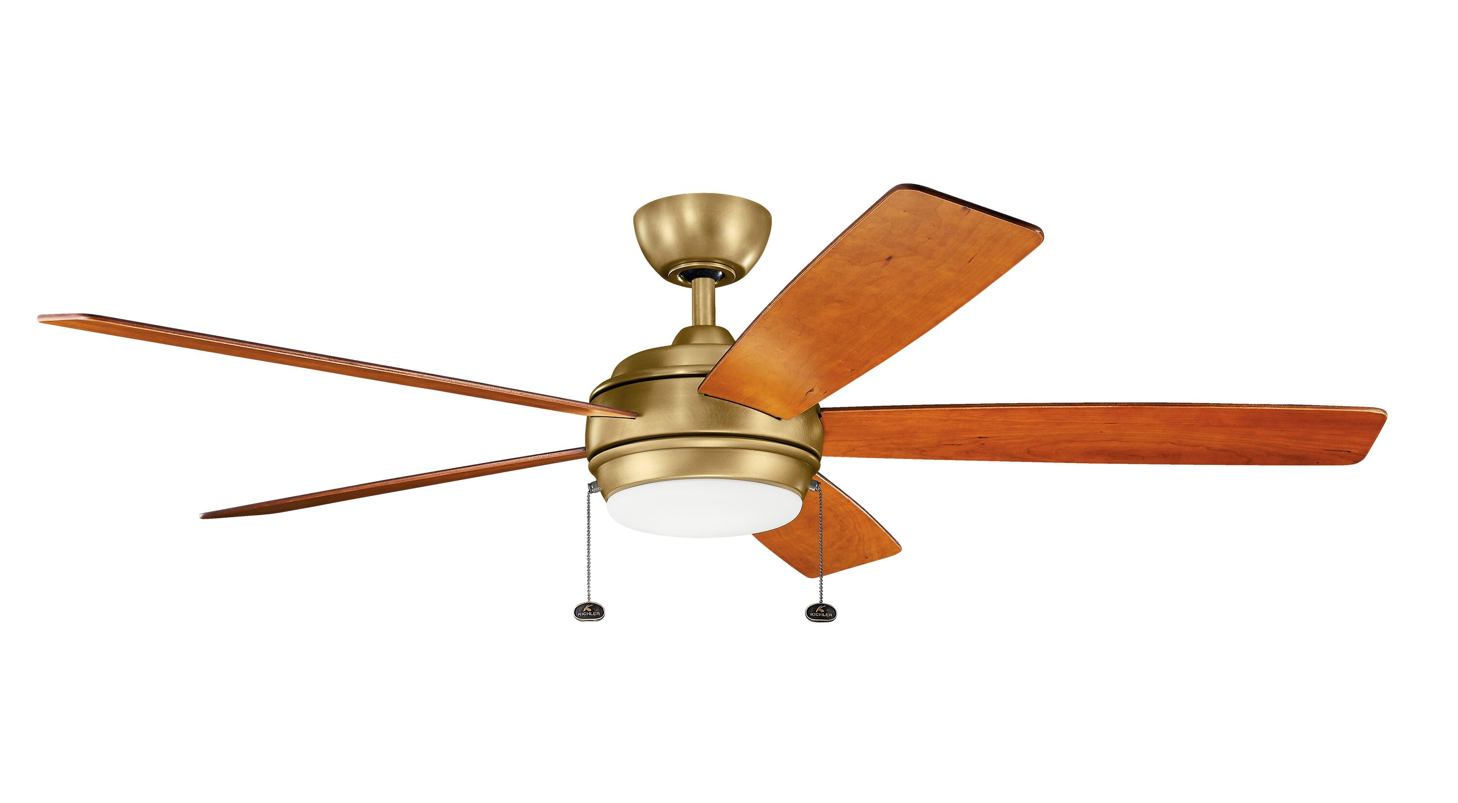 kichler modern orb ceiling fan