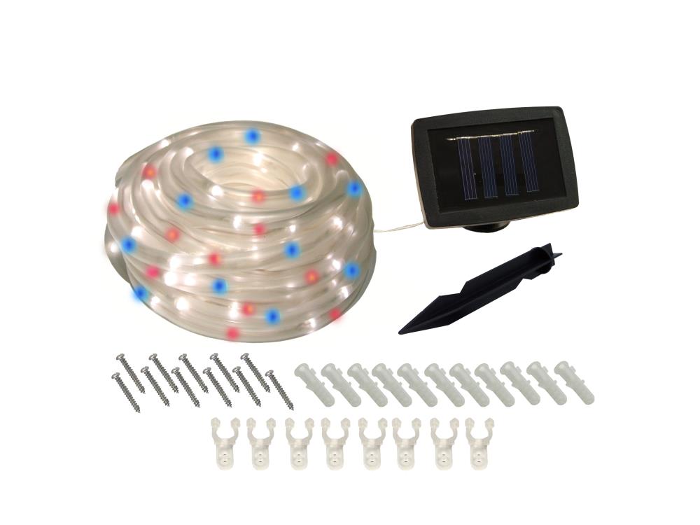 Flexible Details about   LED Rope Light 324 LEDs Indoor / Outdoor RED WHITE and BLUE 30ft 