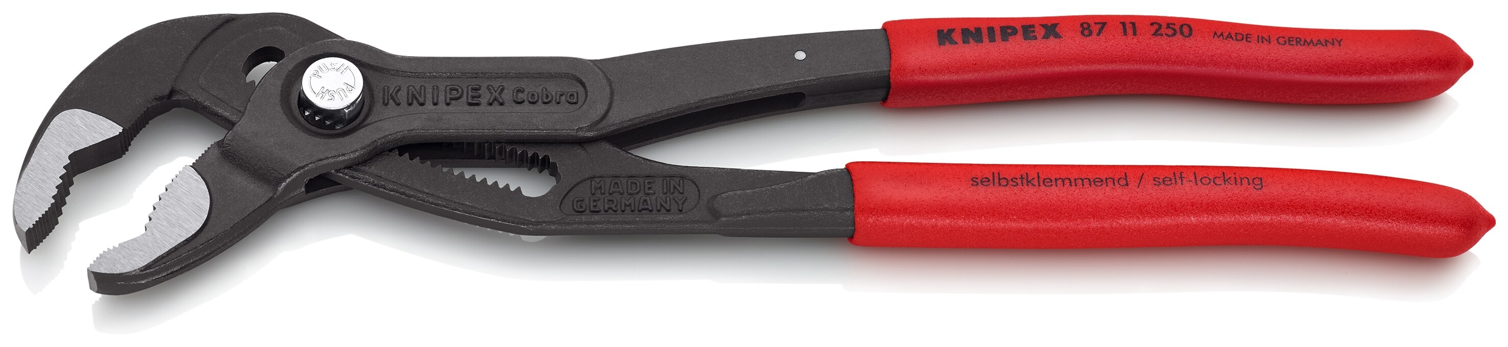 Knipex 87-11-250 10" Cobramatic Pliers Plastic Grip 
