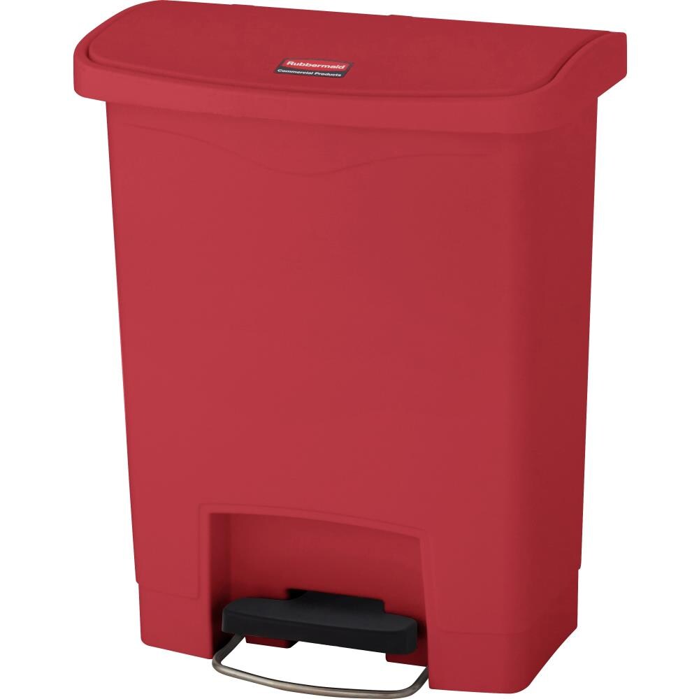 Details about   Rubbermaid Commercial Products Slim Jim Step-On Plastic Trash/Garbage Cans 4 ... 