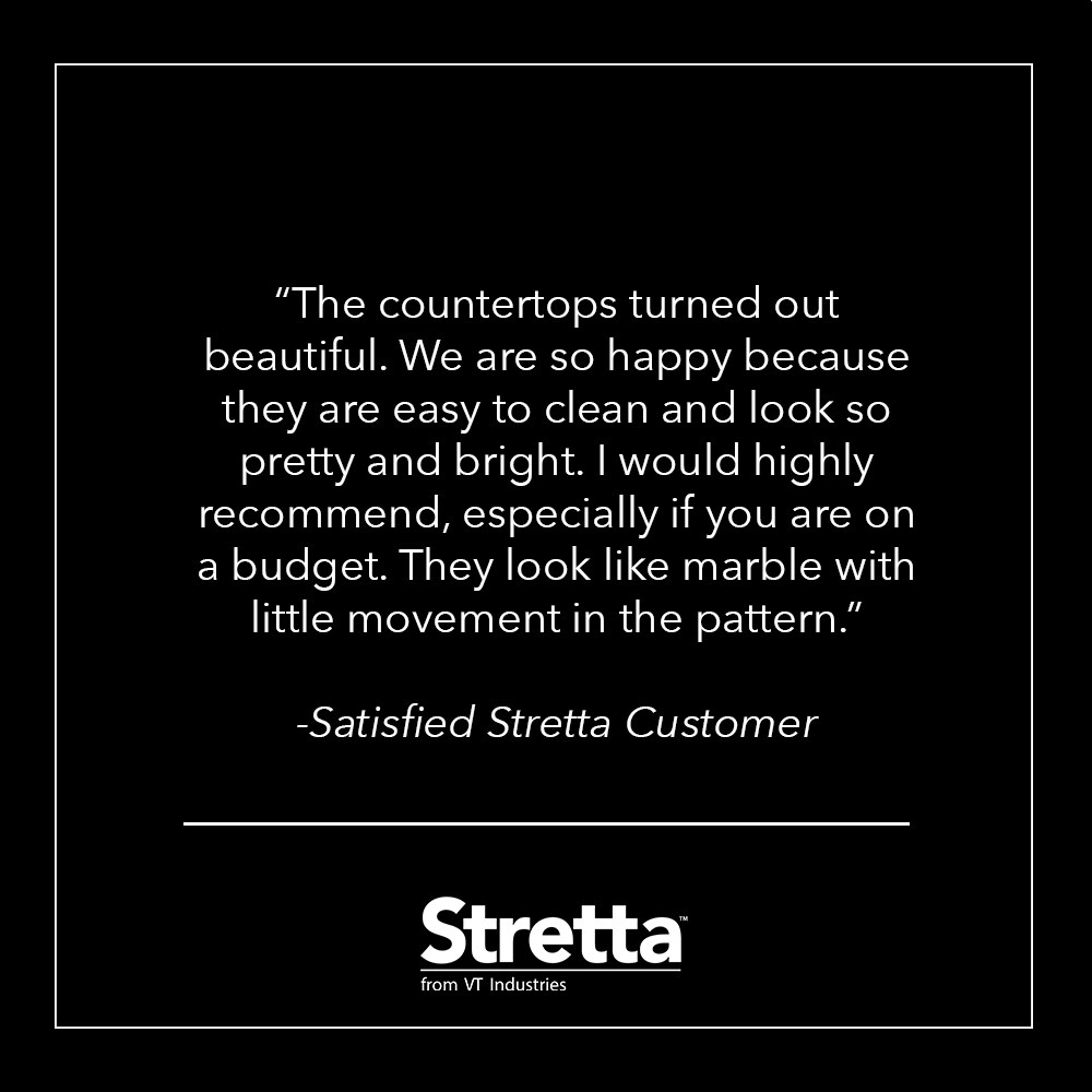 Stretta 25in W x 1.108in H x 0.25in D White Marble Kitchen