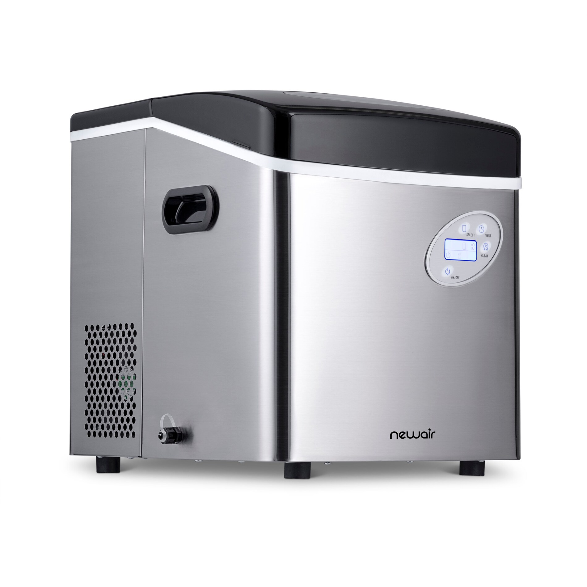 Newair AI-100SS 28lb Countertop Ice Maker for sale online 
