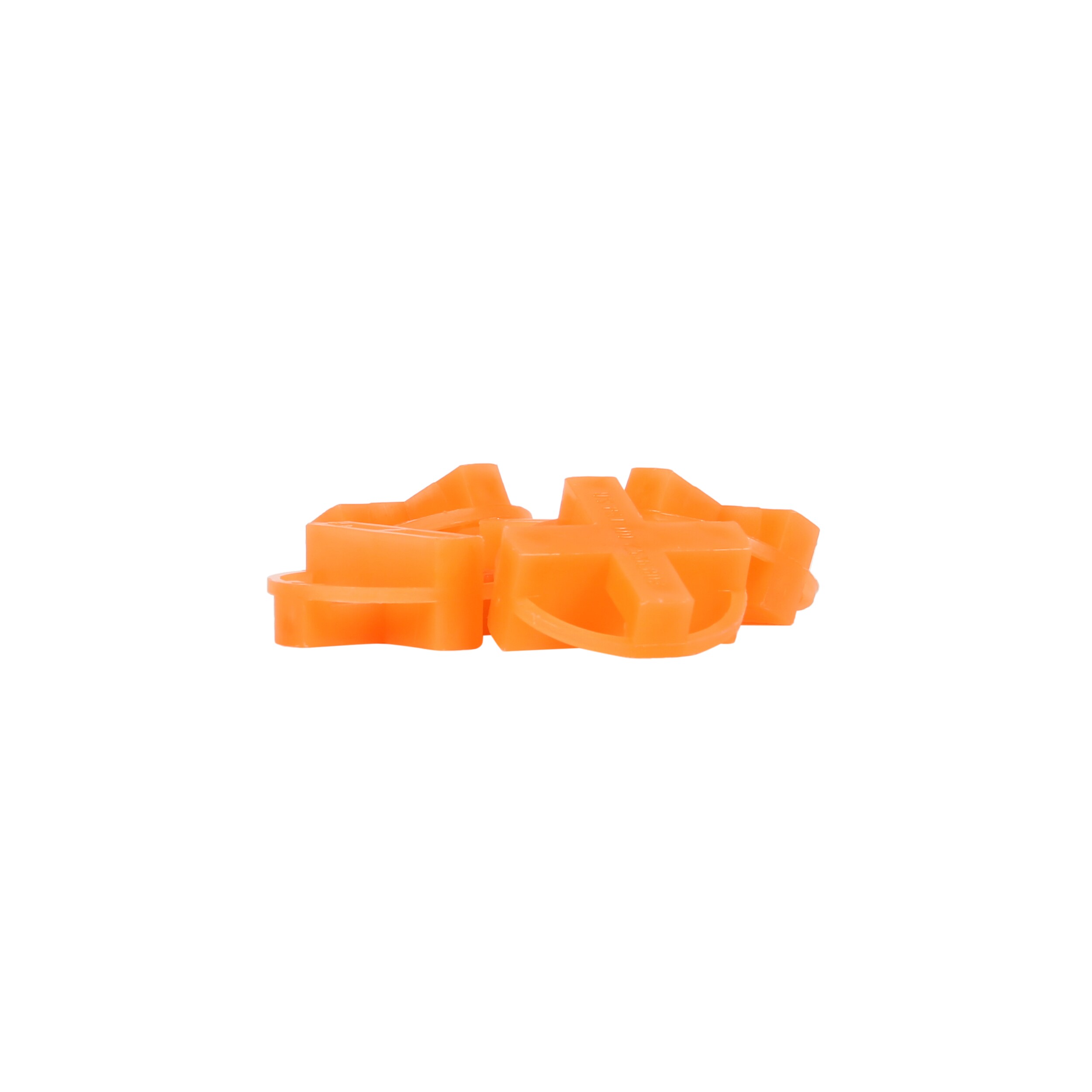 Tavy 100-Pack 1-In W X 1-In L 1/4-In Orange Plastic Tile Spacer 