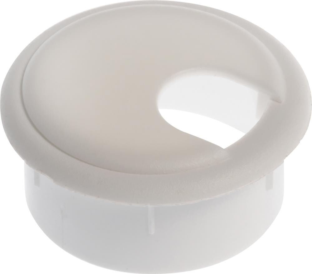 for Wires Cords-Plastic 10 Pack Tayeel 2 Inch White Desk Grommet 