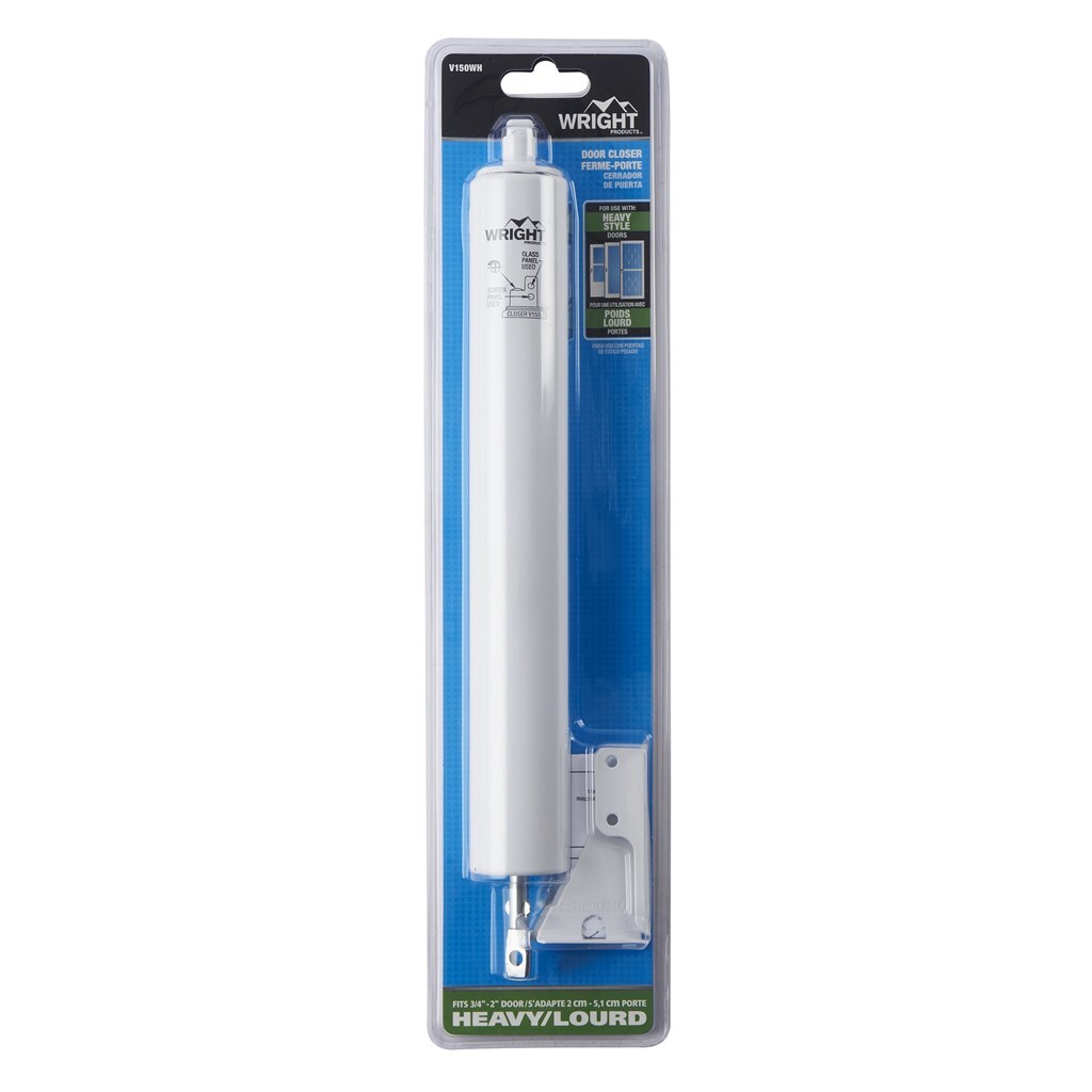 White Wright Products V150WH Heavy Duty Pneumatic Closer 