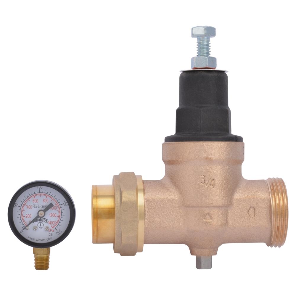 Cash Acme Brass 3 4-in Fnpt Pressure Regulator Valve In The Pressure 