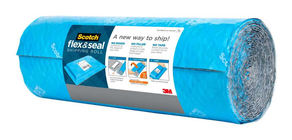 Scotch Flex and Seal Shipping Roll 50 ft x 15 in Eliminates Time Supplies Was... 