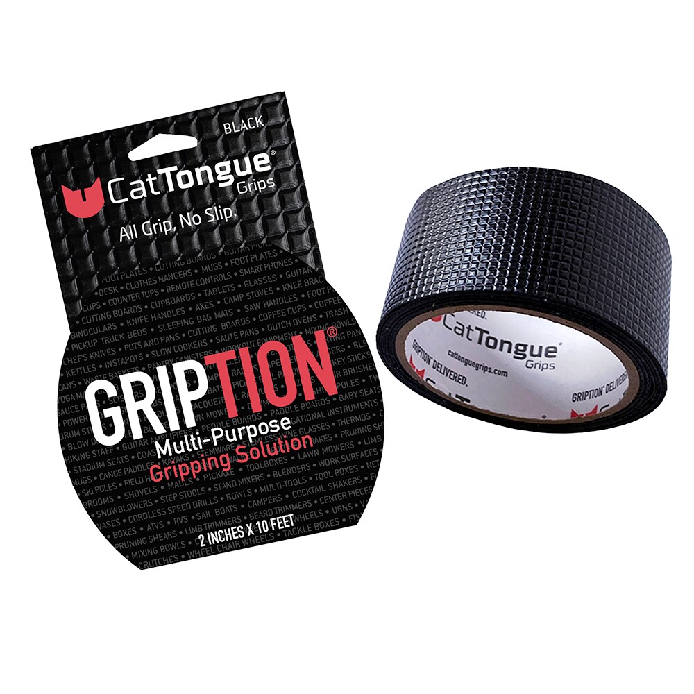 Frames Gaming and More! Non-Abrasive Grip Tape Strips by CatTongue Heavy Duty Waterproof Non Slip Strips for Indoor & Outdoor Use Thousands of Grippy Uses: Furniture Bathtubs Black 