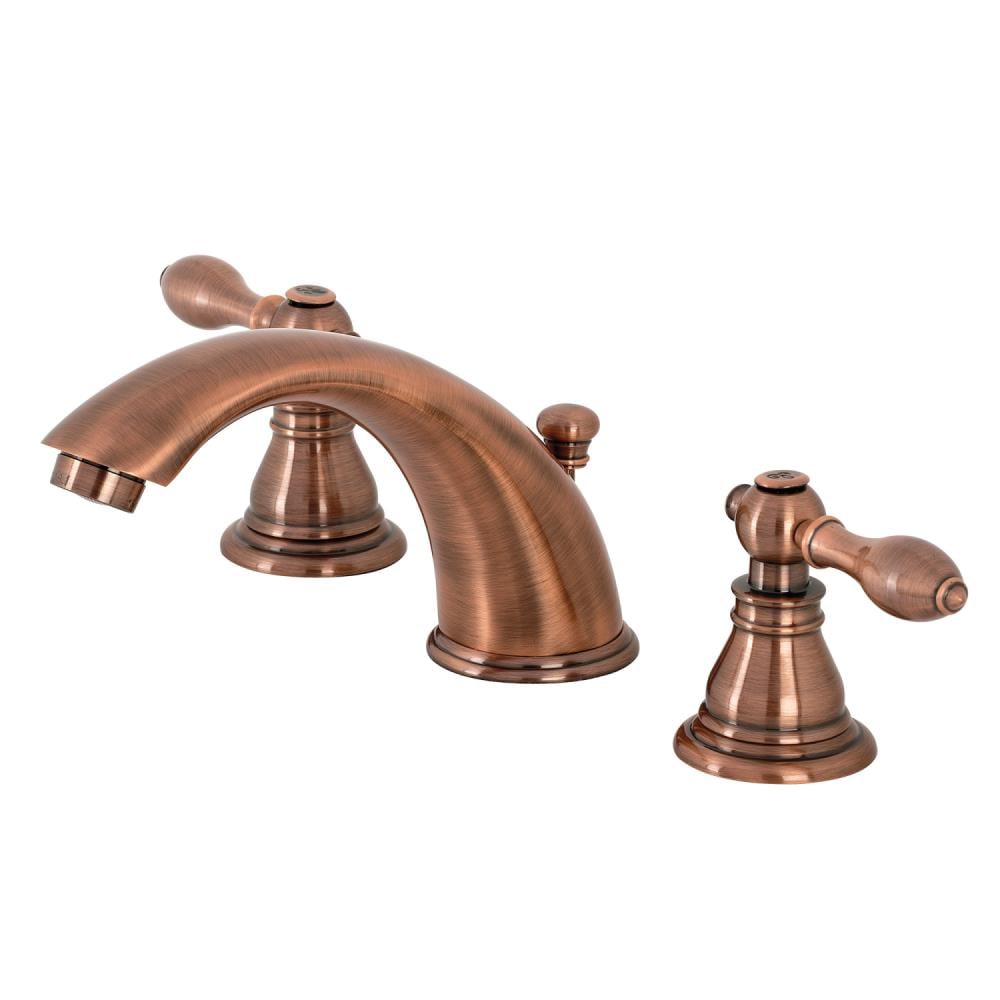Details about   Antique Copper Widespread 3Hole Bathroom Basin Faucet Vanity Tub Sink Mixer Tap 