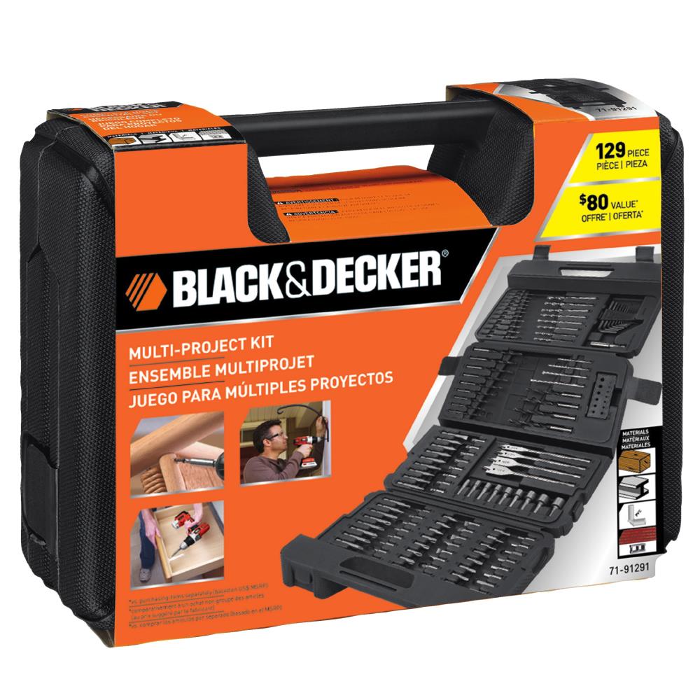 BLACK+DECKER Drilling and Screwdriver Bit Set 80 Piece 