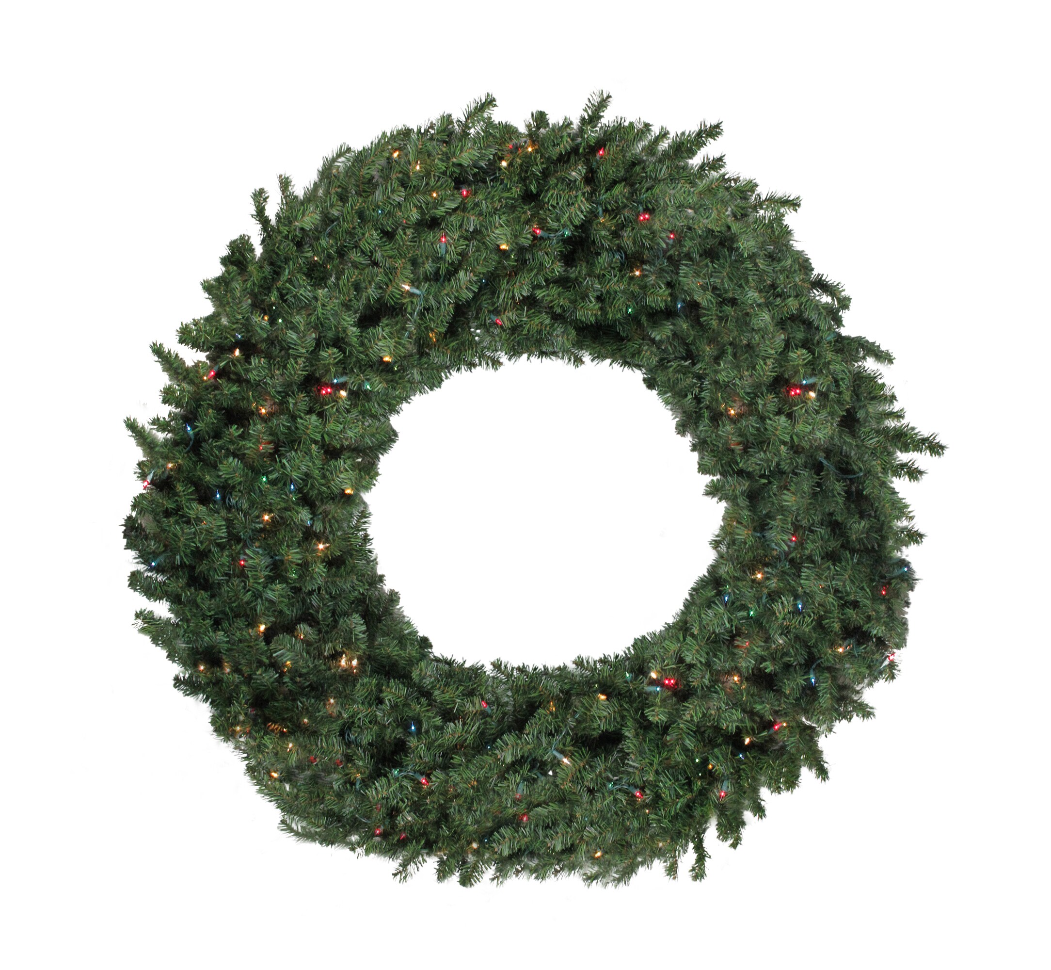 Unlit Northlight 8 Commercial Size Canadian Pine Artificial Christmas Wreath