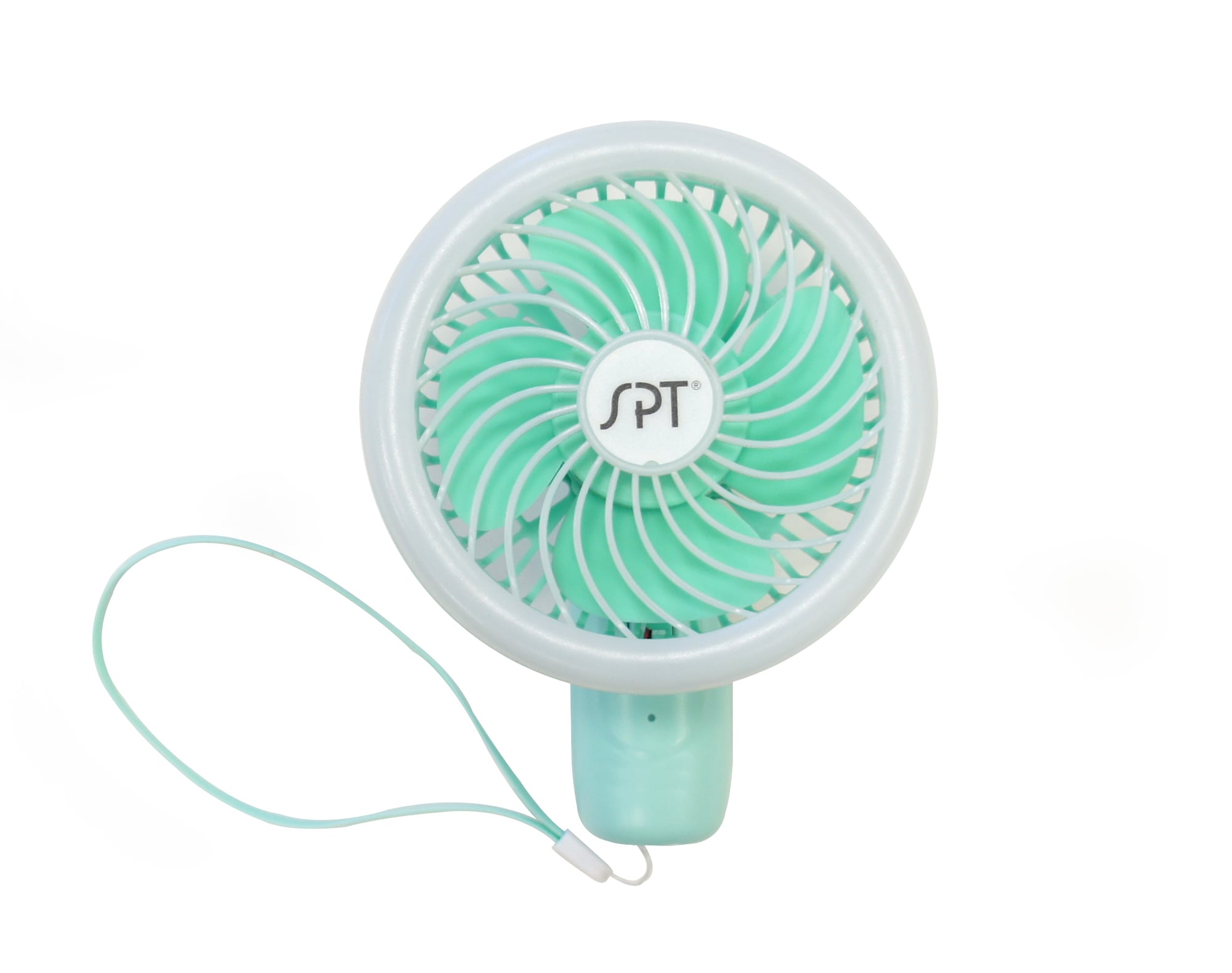 Mini USB Fan Personal Space Cooling Fan with LED Light for Office Home Travel US 
