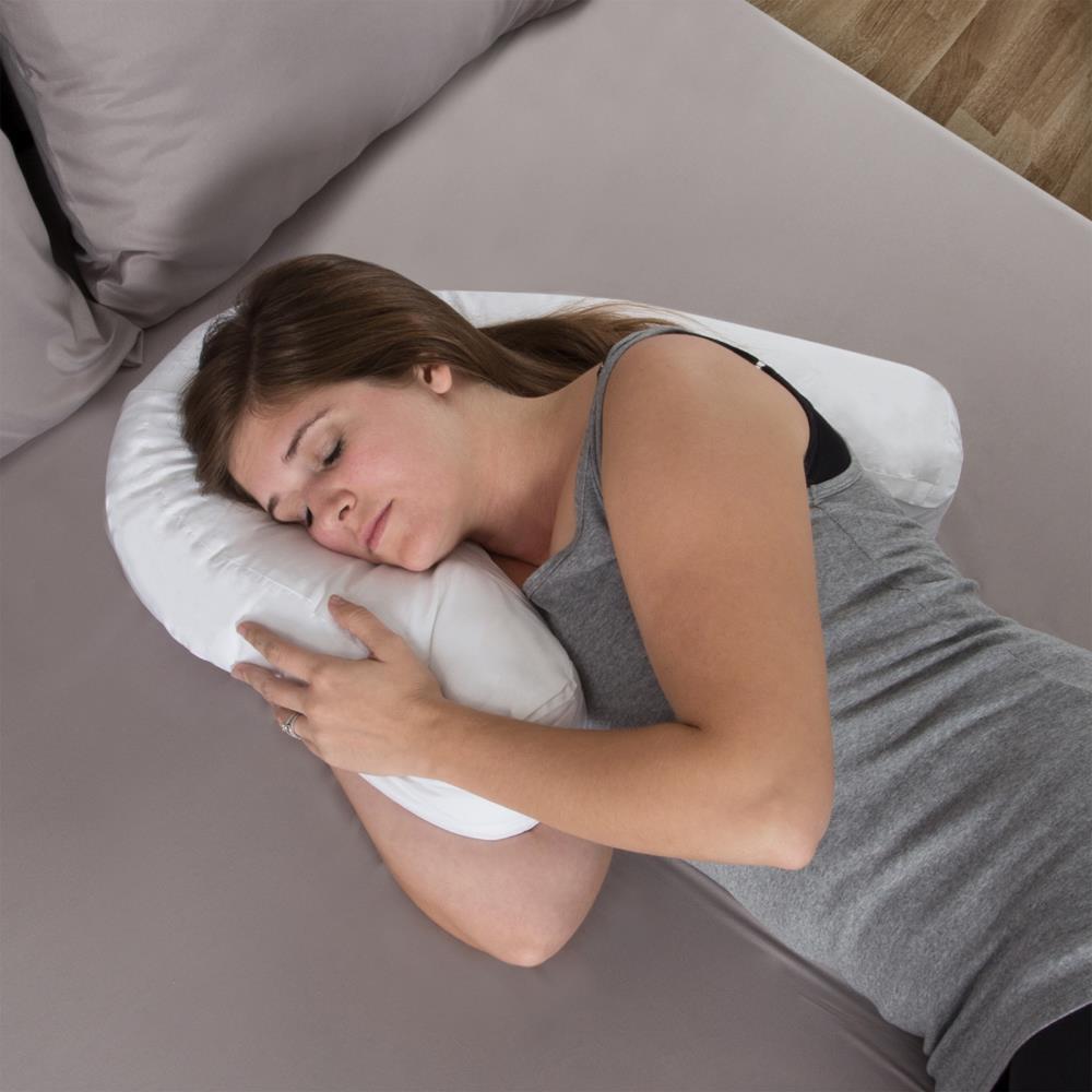 U Shaped Neck Sleep Side Pillow Hold Sleeper Spine Pillows Cushion Portable 