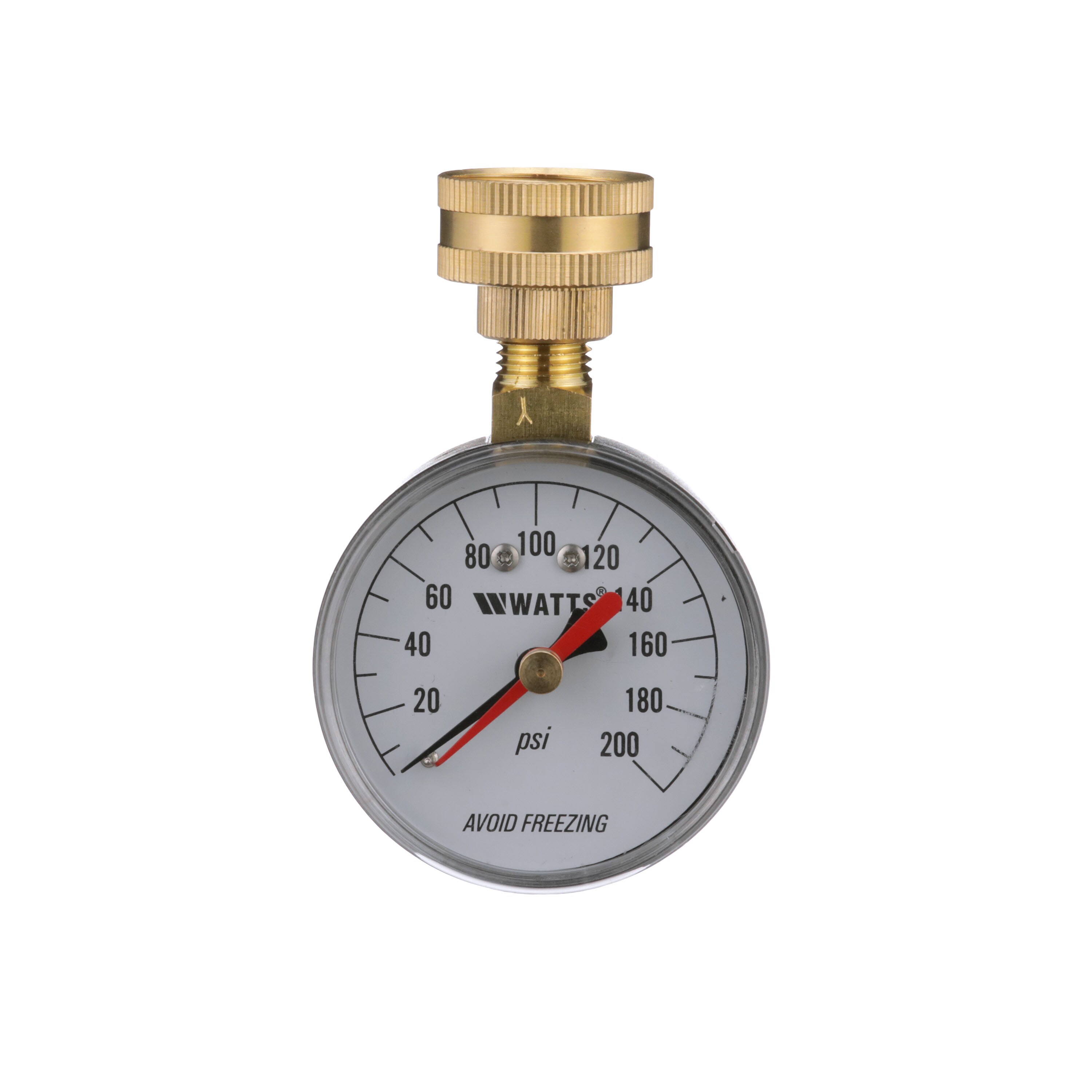 Water Center Back Mount-Suitable for Air Oil & Gas 2 Quality Pressure Gauges 