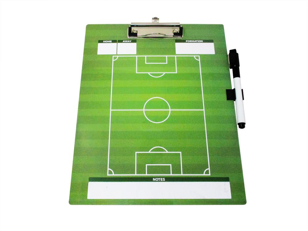 Perfect for Game Time PowerNet Magnetic Dry Erase Soccer Pro Lineup Coaching Board Weatherproof Sealed Edges Double Sided 2 Dry Erase Markers Built-in Line Up Card 
