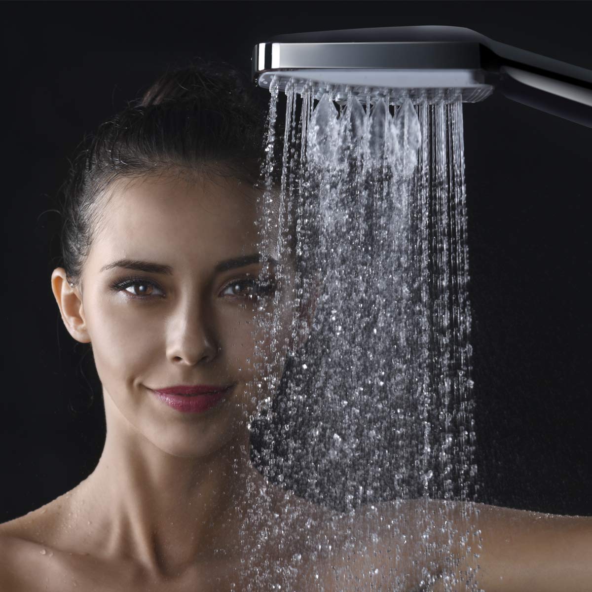 6‘’Stainless Steel Rainfall Shower Set Faucets &Hand Shower Shower Set Faucets 6‘’Stainless Steel Rainfall Shower Set Faucets &Hand Shower Shower Set Faucets