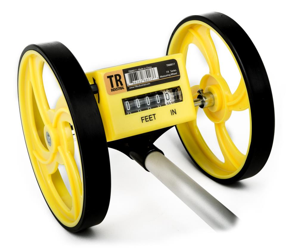 TR Industrial Measuring Wheel Feet Meter Outdoor Walking Distance Portable Tool