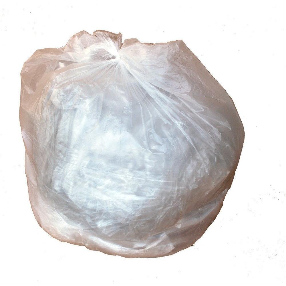 SOSOHOME 6 Gallon Trash Bags Clear Wastebasket Trash Small Garbage Bags 