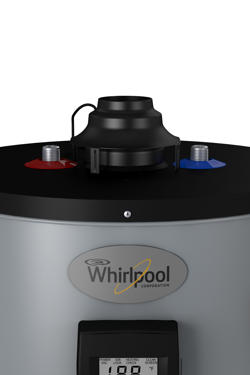 Whirlpool 50-Gallon Tall 12-Year Limited 40000-BTU Natural Gas Water ...