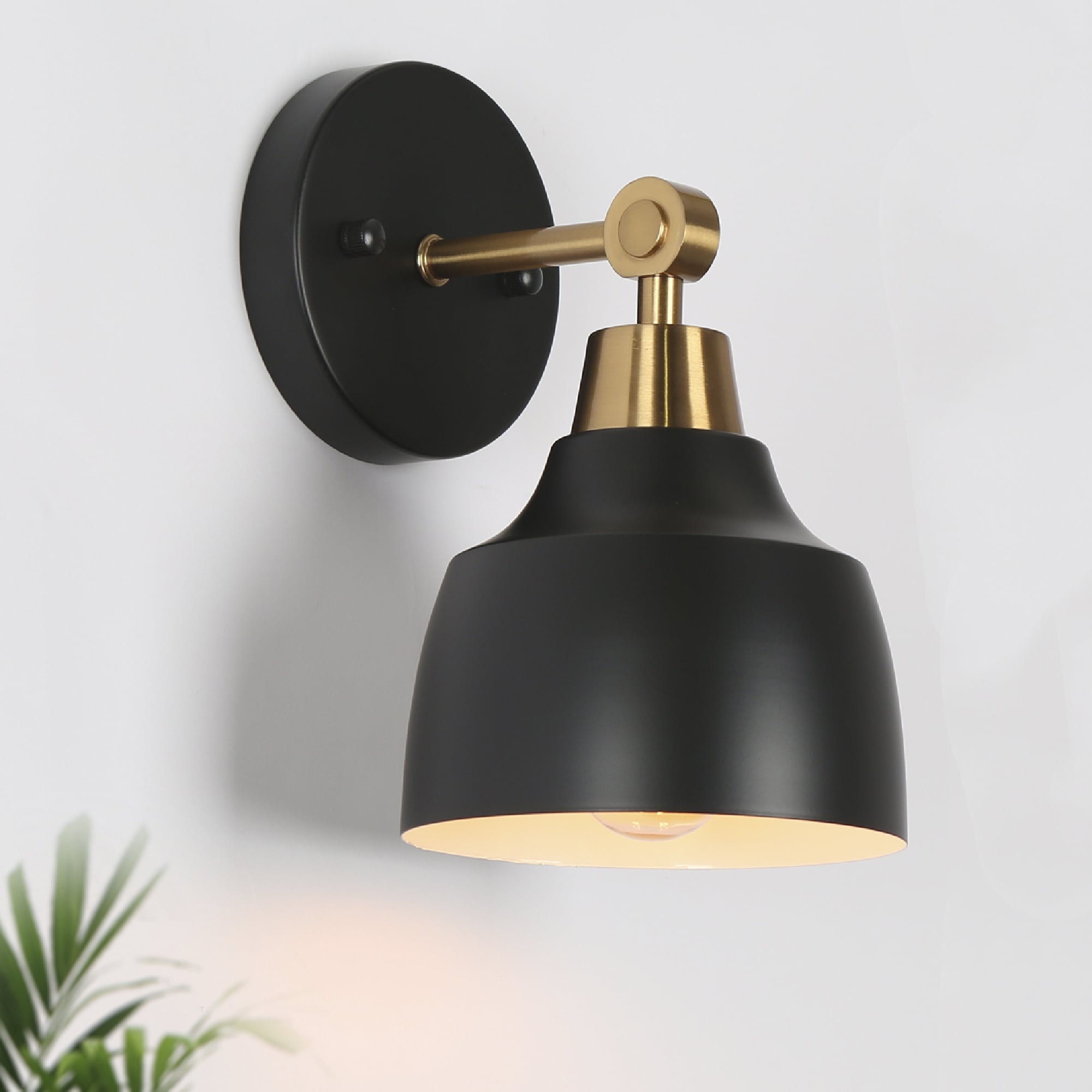 Antique Brass LED Wall Light Fixture Modern Wall Sconce Lamp Bird Design Bedroom 