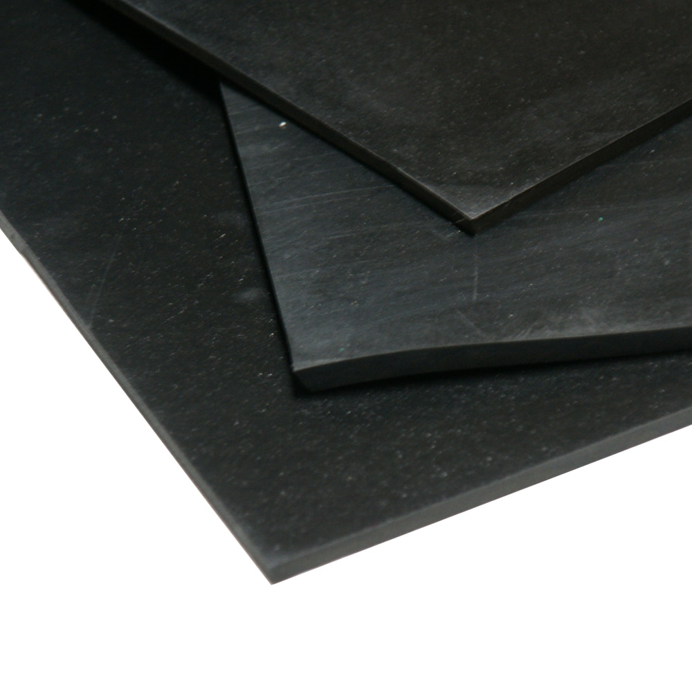 Black Solid Silicone Rubber Sheet Pack of 6 12 X 12 0.020 Thick 20a Durometer Hardness