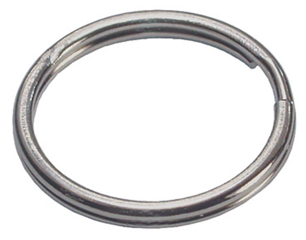 2Pack Multi Color High Quality Metal Wire Circle Keychain Stainless Steel Ring 