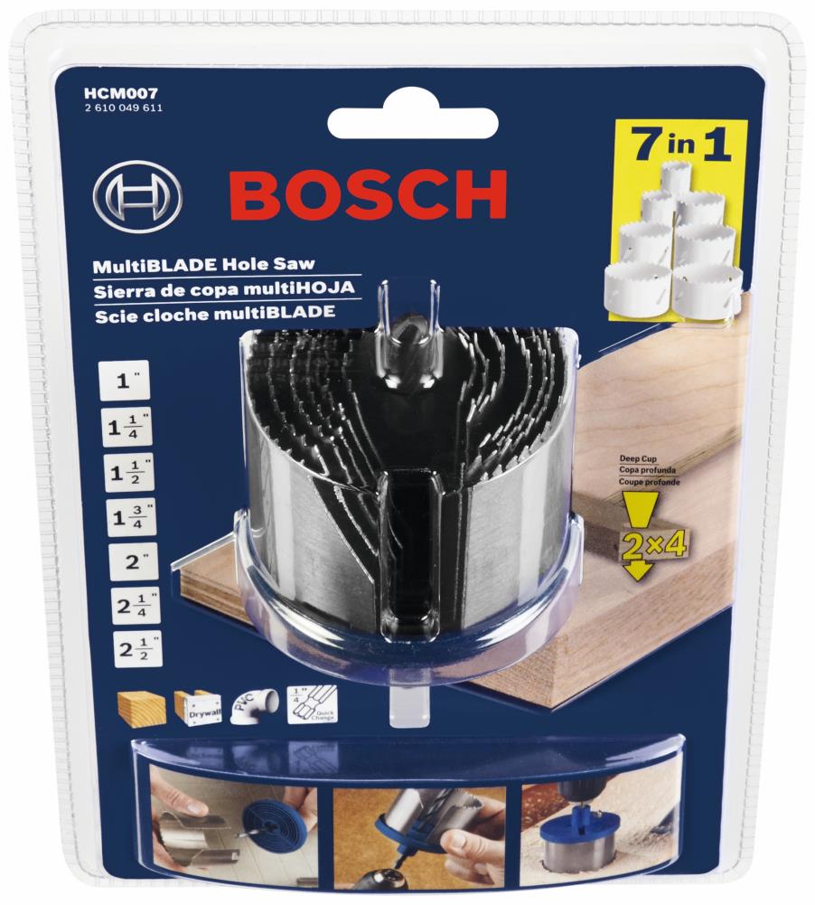 2 5/8" 67 mm Bosch agujero sierra speed for multi construction 