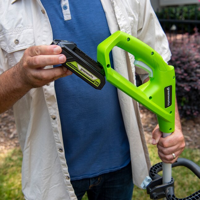 Greenworks Cordless Electric String Trimmers #ST24B215 - 10
