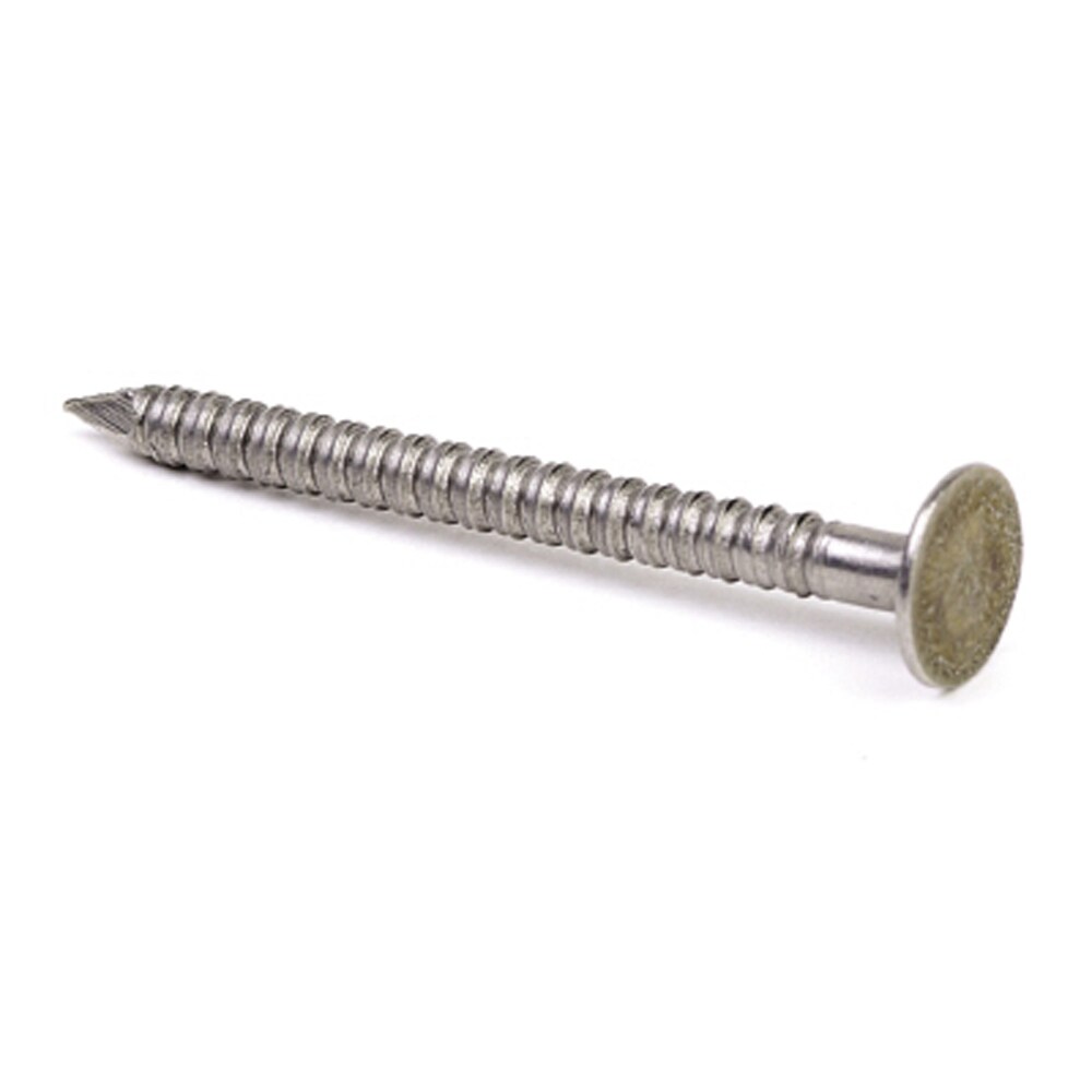 Grip-Rite 1-1/2-in Smooth Hot-Dipped Galvanized Roofing Nails in the Roofing  Nails department at 