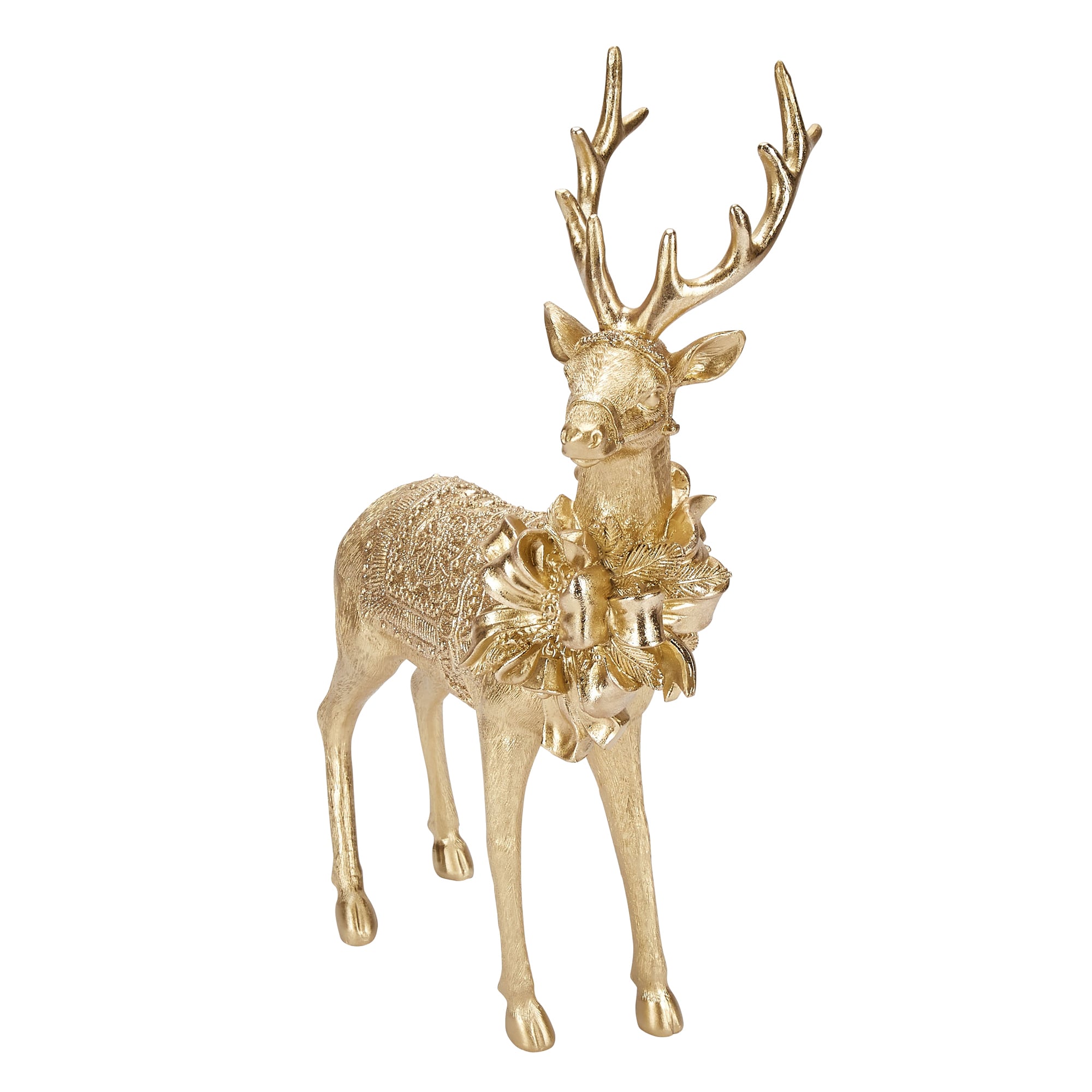 Animals Ornaments Deer Christmas Reindeer Decoration Craft Gifts Elk Resin SO 